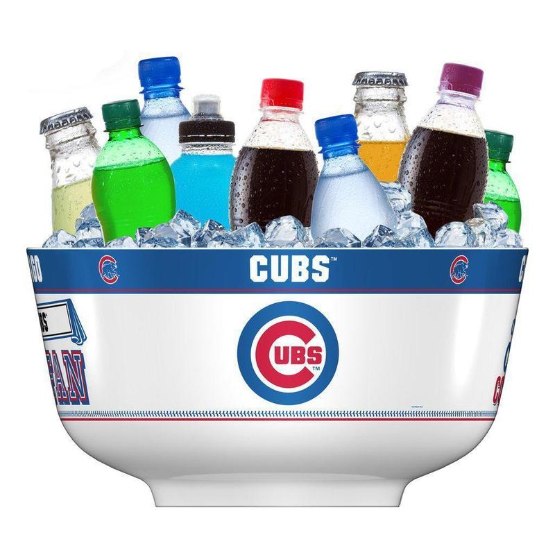 MLB CHICAGO CUBS 14.5" LARGE PARTY BOWL-Fremont Die-Big Fan Arena