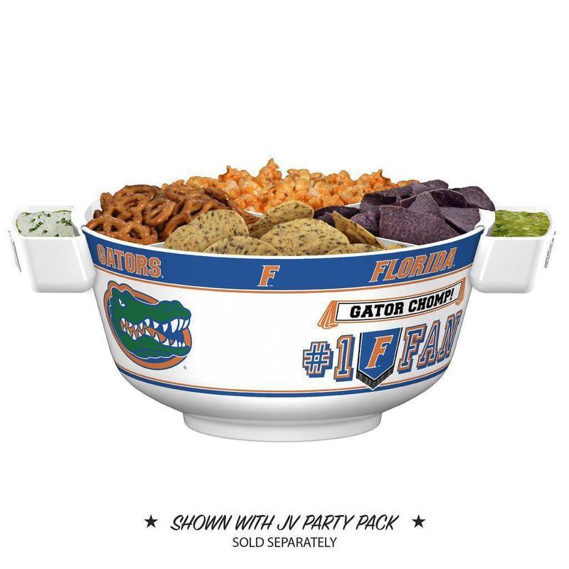 NCAA FLORIDA GATORS 11.75" ALL PRO PARTY BOWL-Fremont Die-Big Fan Arena