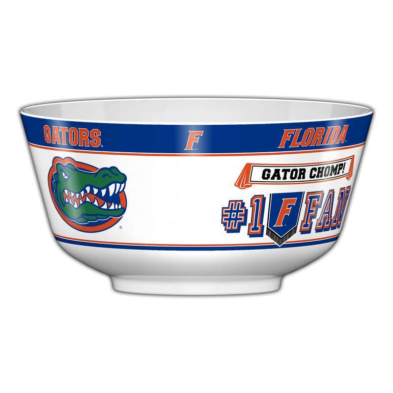 NCAA FLORIDA GATORS 11.75" ALL PRO PARTY BOWL-Fremont Die-Big Fan Arena