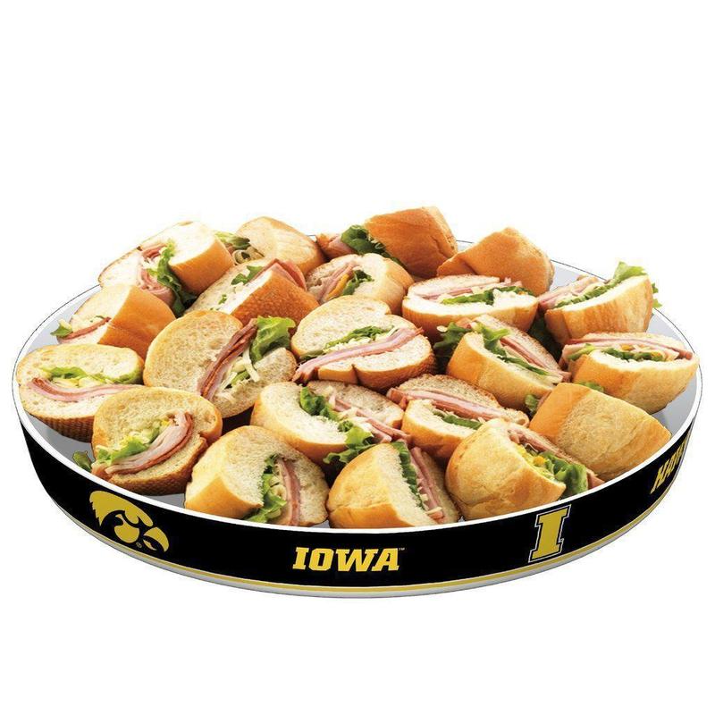 NCAA IOWA HAWKEYES PARTY PLATTER-Fremont Die-Big Fan Arena