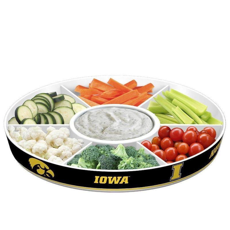 NCAA IOWA HAWKEYES PARTY PLATTER-Fremont Die-Big Fan Arena