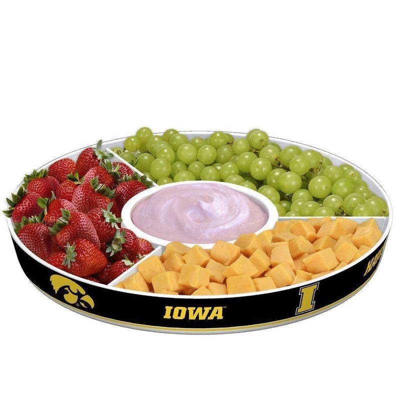 NCAA IOWA HAWKEYES PARTY PLATTER-Fremont Die-Big Fan Arena