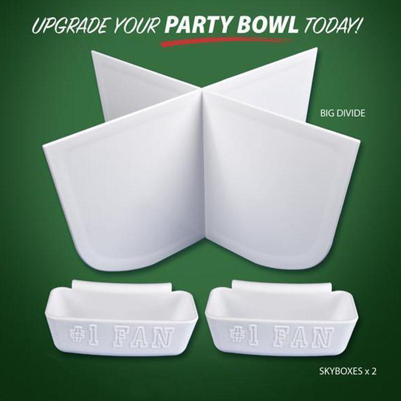 NCAA MICHIGAN STATE SPARTANS 11.75" ALL PRO PARTY BOWL-Fremont Die-Big Fan Arena