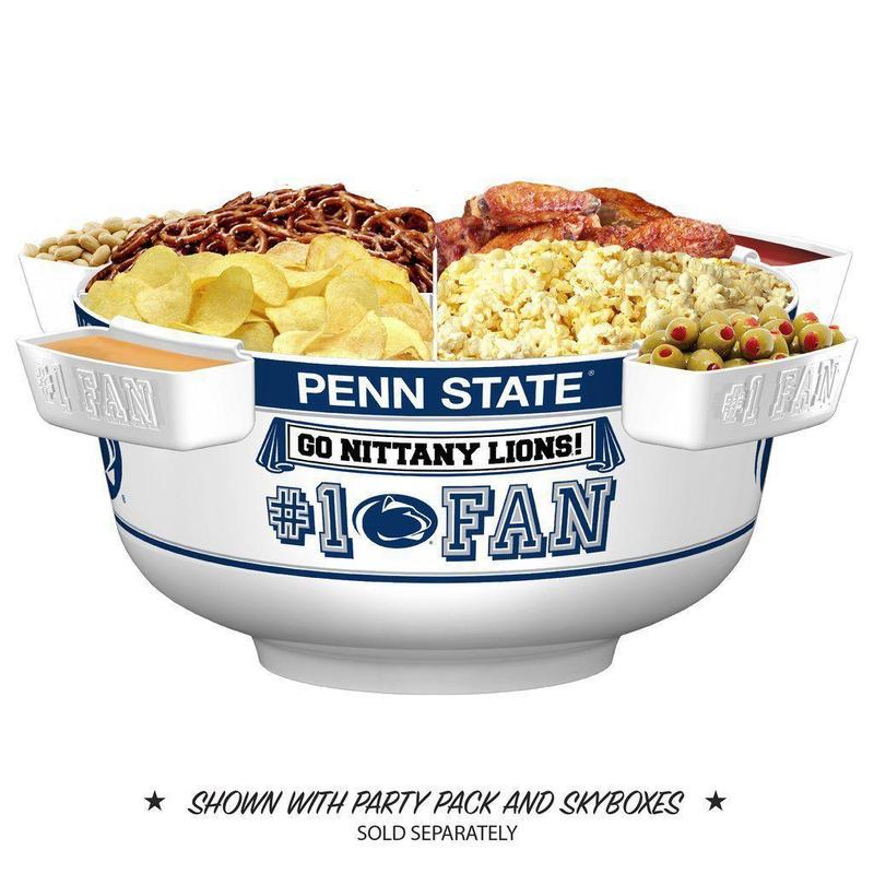 NCAA PENN STATE NITTANY LIONS 14.5" LARGE PARTY BOWL-Fremont Die-Big Fan Arena