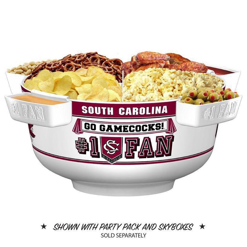 NCAA SOUTH CAROLINA GAMECOCKS 14.5" LARGE PARTY BOWL-Fremont Die-Big Fan Arena