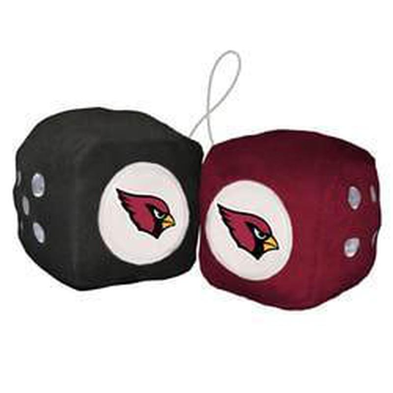 NFL ARIZONA CARDINALS FUZZY DICE-Fremont Die-Big Fan Arena