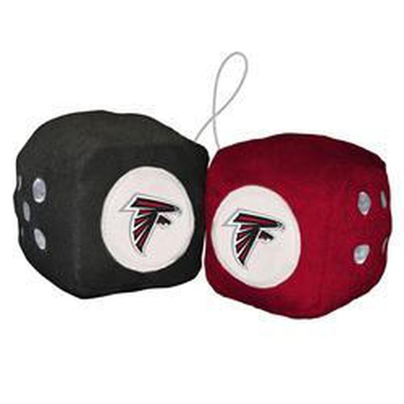 NFL ATLANTA FALCONS FUZZY DICE-Fremont Die-Big Fan Arena