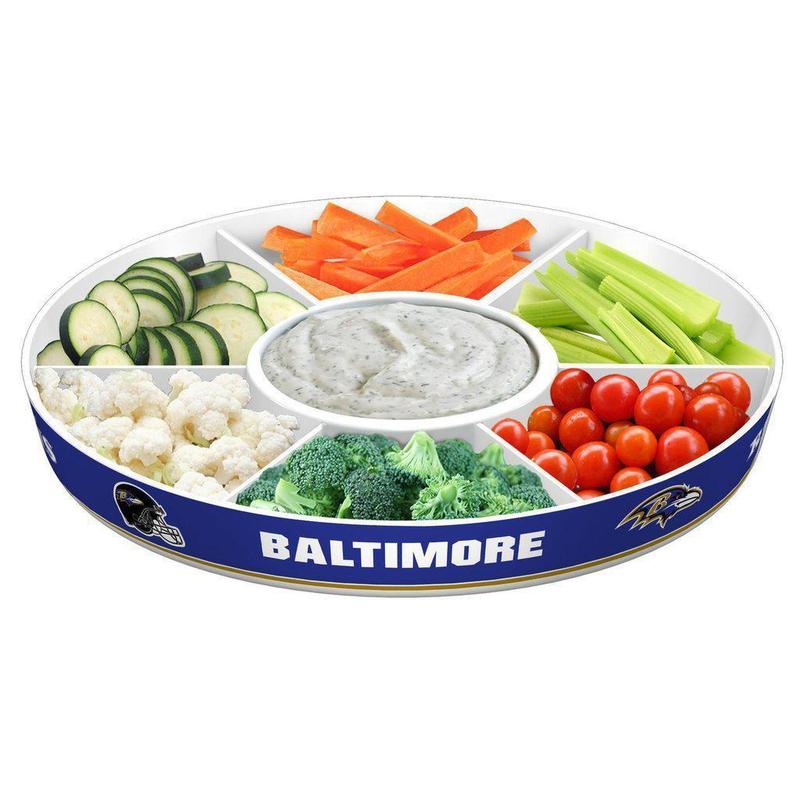 NFL BALTIMORE RAVENS PARTY PLATTER-Fremont Die-Big Fan Arena