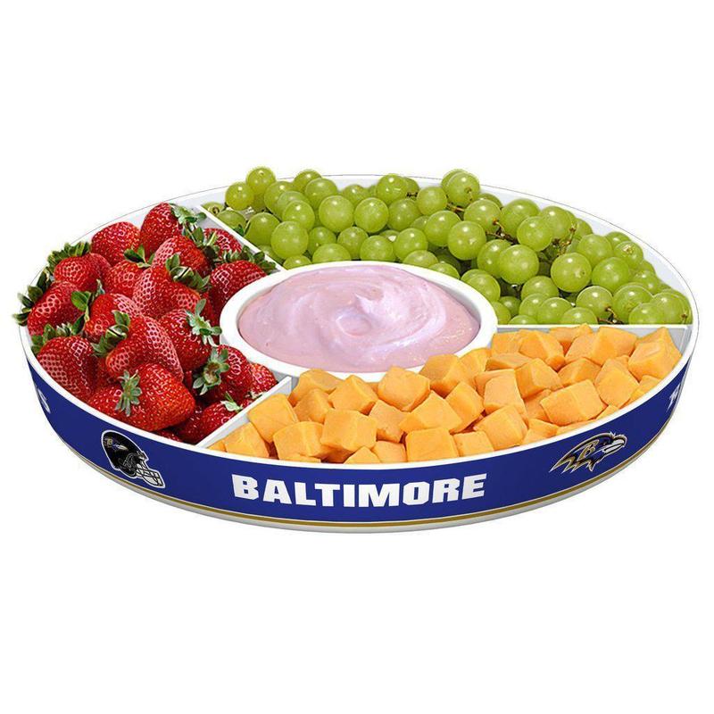 NFL BALTIMORE RAVENS PARTY PLATTER-Fremont Die-Big Fan Arena