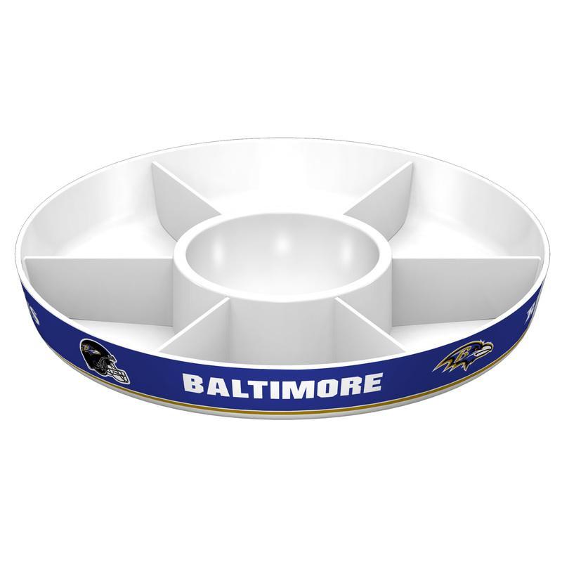 NFL BALTIMORE RAVENS PARTY PLATTER-Fremont Die-Big Fan Arena