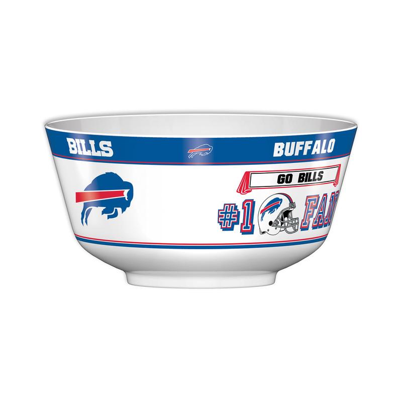 NFL BUFFALO BILLS 11.75" ALL PRO PARTY BOWL-Fremont Die-Big Fan Arena