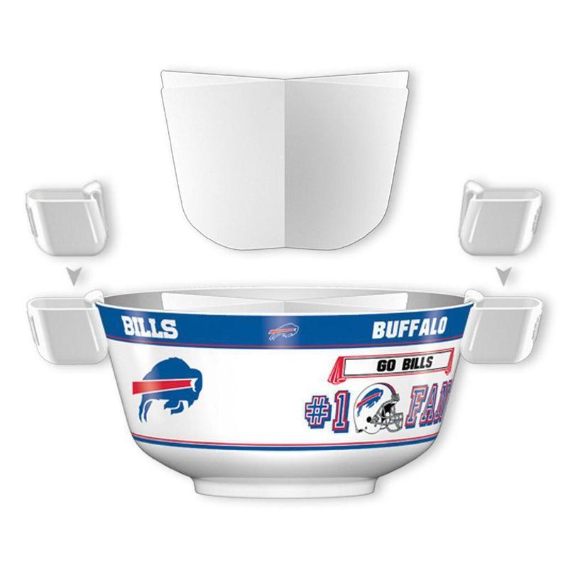 NFL BUFFALO BILLS 11.75" ALL PRO PARTY BOWL-Fremont Die-Big Fan Arena