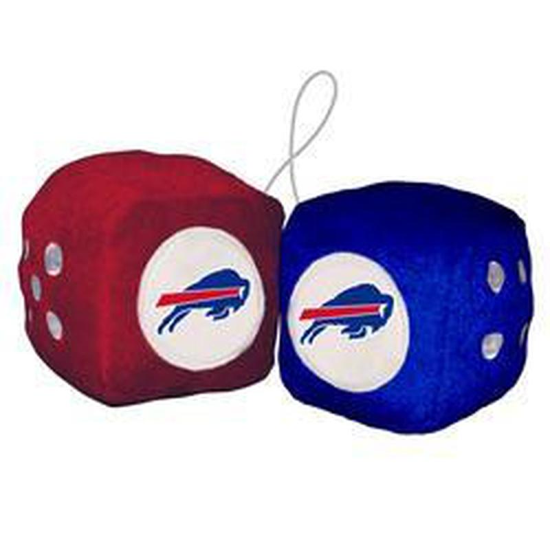 NFL BUFFALO BILLS FUZZY DICE-Fremont Die-Big Fan Arena