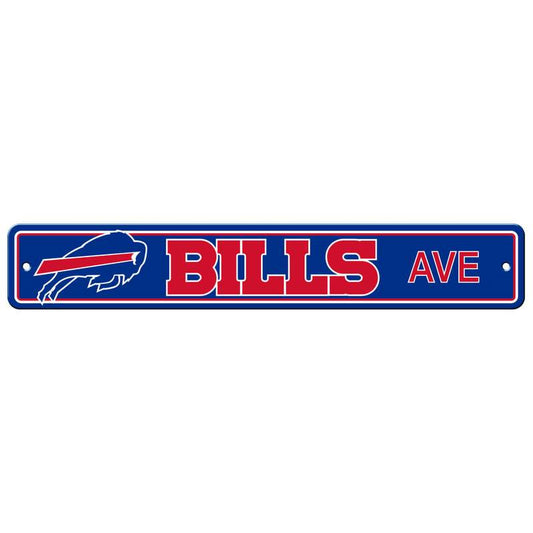 NFL BUFFALO BILLS STREET SIGN-Fremont Die-Big Fan Arena