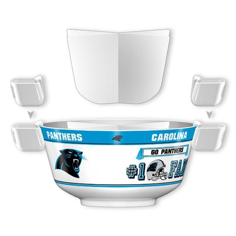 NFL CAROLINA PANTHERS 11.75" ALL PRO PARTY BOWL-Fremont Die-Big Fan Arena