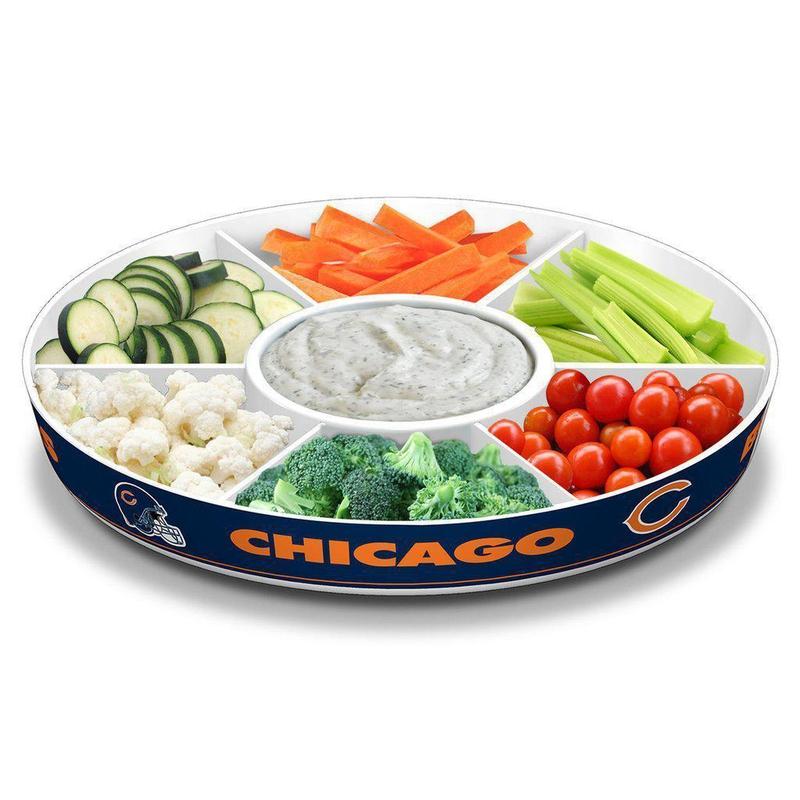 NFL CHICAGO BEARS PARTY PLATTER-Fremont Die-Big Fan Arena