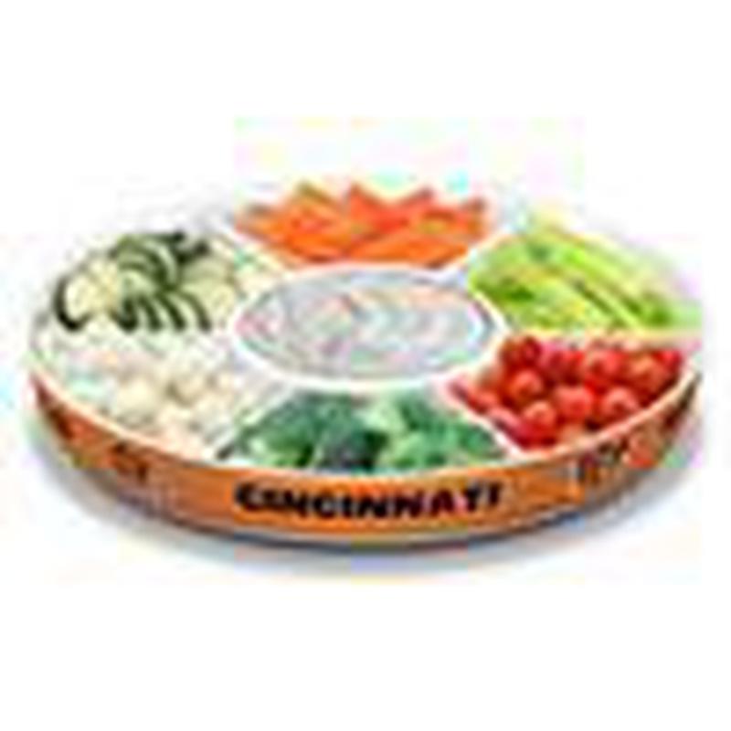 NFL CINCINNATI BENGALS PARTY PLATTER-Fremont Die-Big Fan Arena