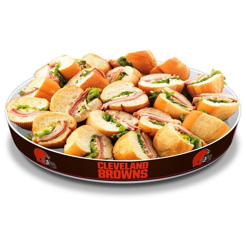 NFL CLEVELAND BROWNS PARTY PLATTER-Fremont Die-Big Fan Arena