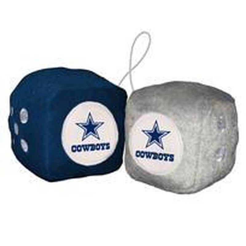 NFL DALLAS COWBOYS FUZZY DICE-Fremont Die-Big Fan Arena