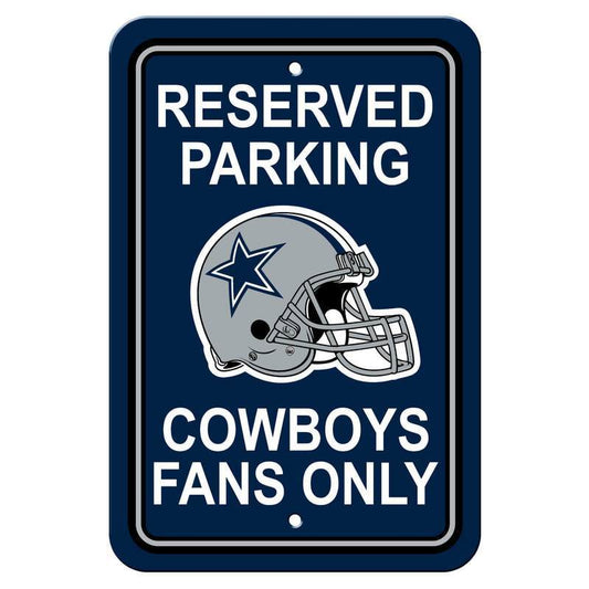 NFL DALLAS COWBOYS RESERVED PARKING SIGN-Fremont Die-Big Fan Arena