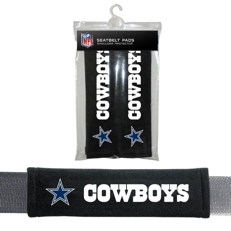 NFL DALLAS COWBOYS SEAT BELT PADS-Fremont Die-Big Fan Arena