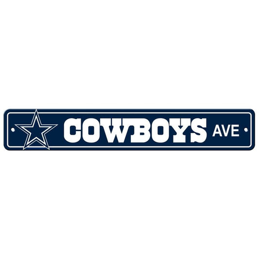 NFL DALLAS COWBOYS STREET SIGN-Fremont Die-Big Fan Arena