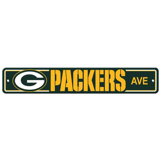 NFL GREEN BAY PACKERS STREET SIGN-Fremont Die-Big Fan Arena