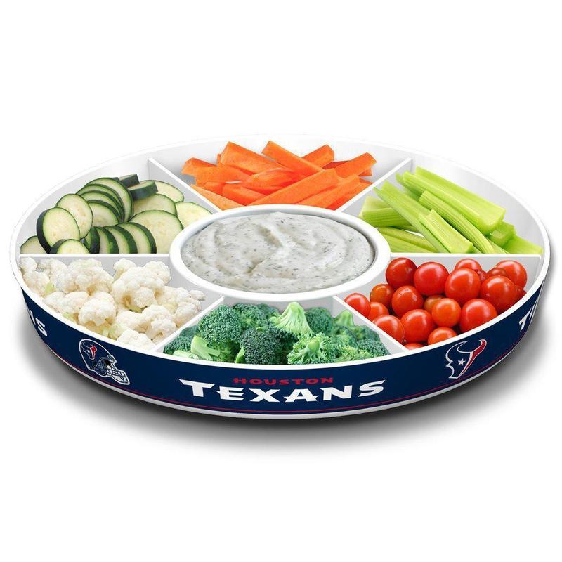 NFL HOUSTON TEXANS PARTY PLATTER-Fremont Die-Big Fan Arena