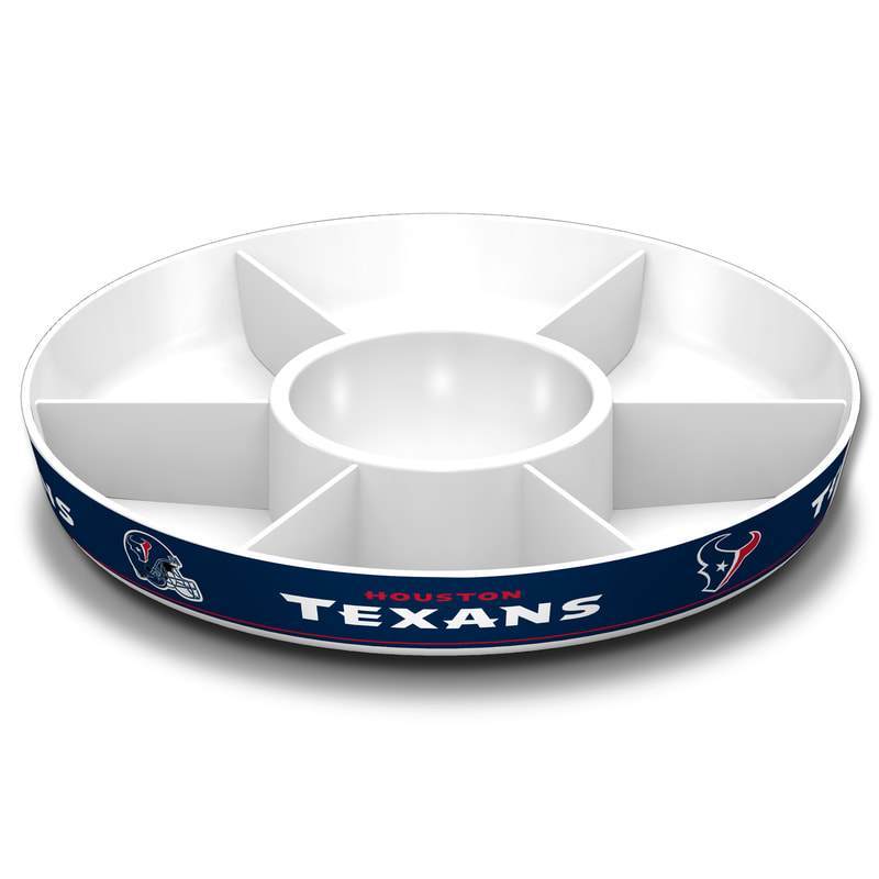 NFL HOUSTON TEXANS PARTY PLATTER-Fremont Die-Big Fan Arena