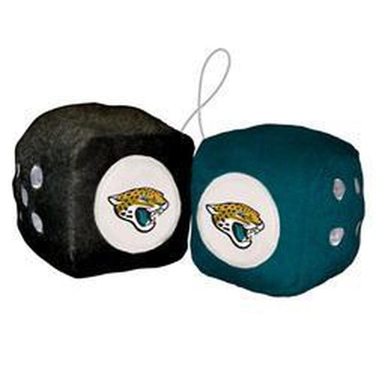 NFL JACKSONVILLE JAGUARS FUZZY DICE-Fremont Die-Big Fan Arena