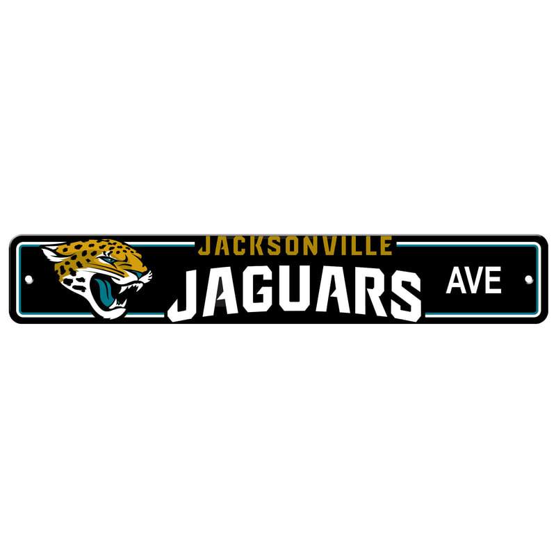 NFL JACKSONVILLE JAGUARS STREET SIGN-Fremont Die-Big Fan Arena