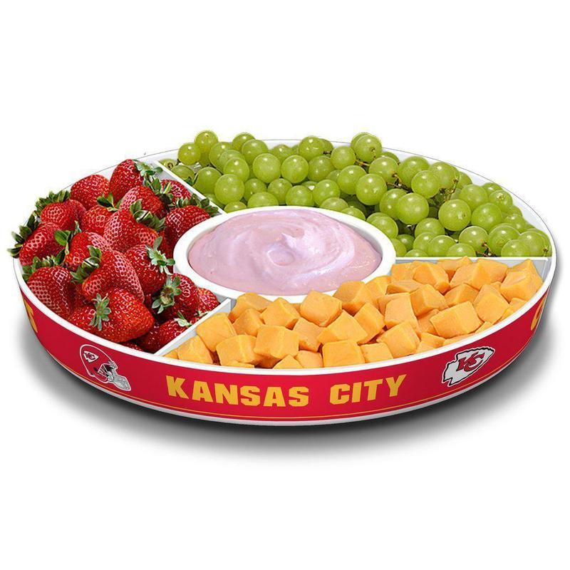 NFL KANSAS CITY CHIEFS PARTY PLATTER-Fremont Die-Big Fan Arena