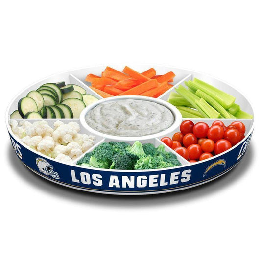 NFL LOS ANGELES CHARGERS PARTY PLATTER-Fremont Die-Big Fan Arena