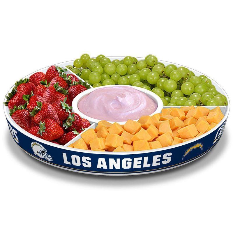 NFL LOS ANGELES CHARGERS PARTY PLATTER-Fremont Die-Big Fan Arena