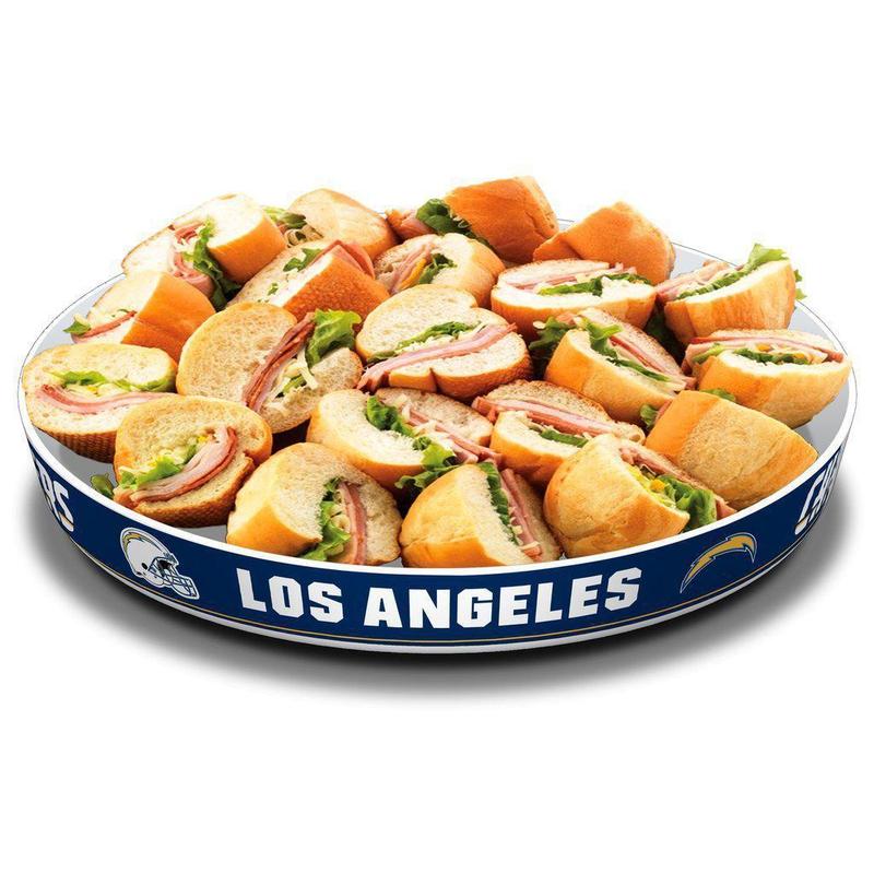 NFL LOS ANGELES CHARGERS PARTY PLATTER-Fremont Die-Big Fan Arena