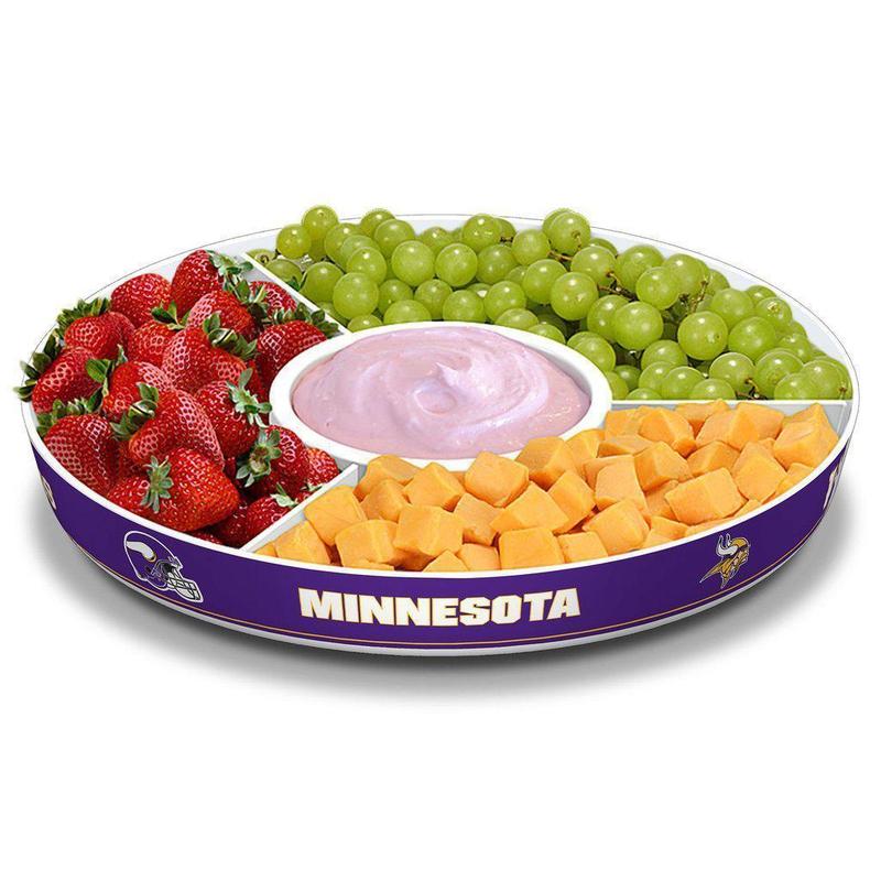 NFL MINNESOTA VIKINGS PARTY PLATTER-Fremont Die-Big Fan Arena