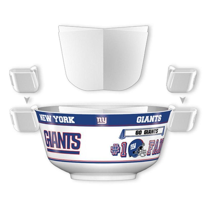 NFL NEW YORK GIANTS 11.75" ALL PRO PARTY BOWL-Fremont Die-Big Fan Arena