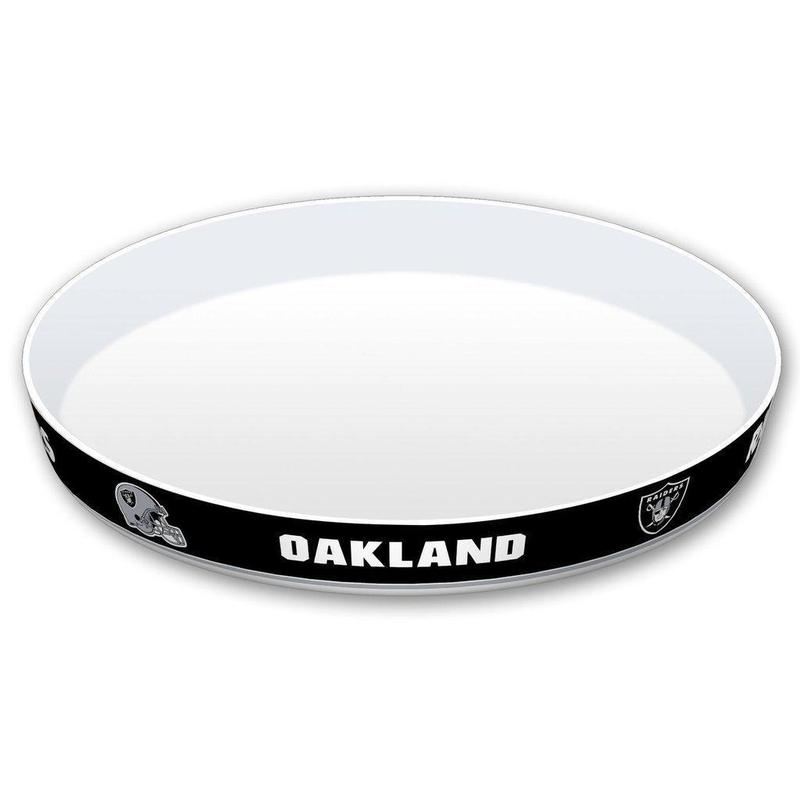 NFL OAKLAND RAIDERS PARTY PLATTER-Fremont Die-Big Fan Arena