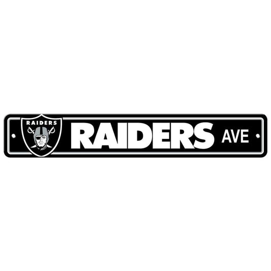 NFL OAKLAND RAIDERS STREET SIGN-Fremont Die-Big Fan Arena