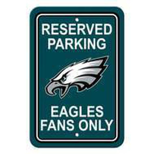 NFL PHILADELPHIA EAGLES RESERVED PARKING SIGN-Fremont Die-Big Fan Arena