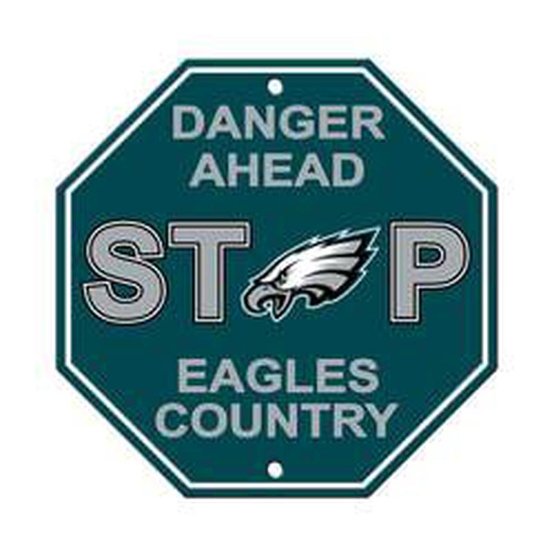 Philadelphia Eagles 12 Team Color Flag Sign