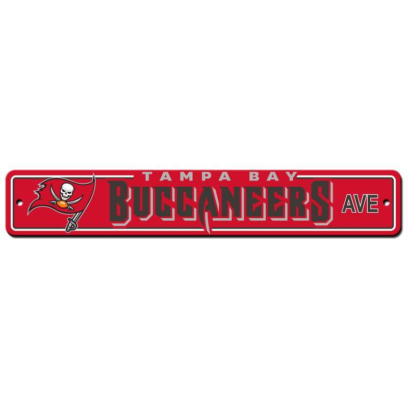 NFL TAMPA BAY BUCCANEERS STREET SIGN-Fremont Die-Big Fan Arena