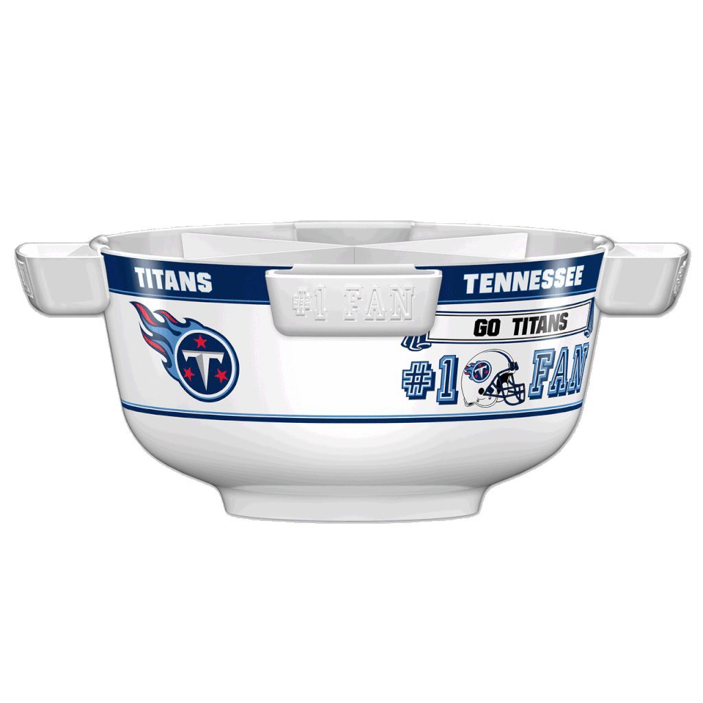 NFL TENNESSEE TITANS 14.5 LARGE PARTY BOWL-Fremont Die-Big Fan Arena