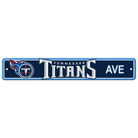 NFL TENNESSEE TITANS STREET SIGN-Fremont Die-Big Fan Arena